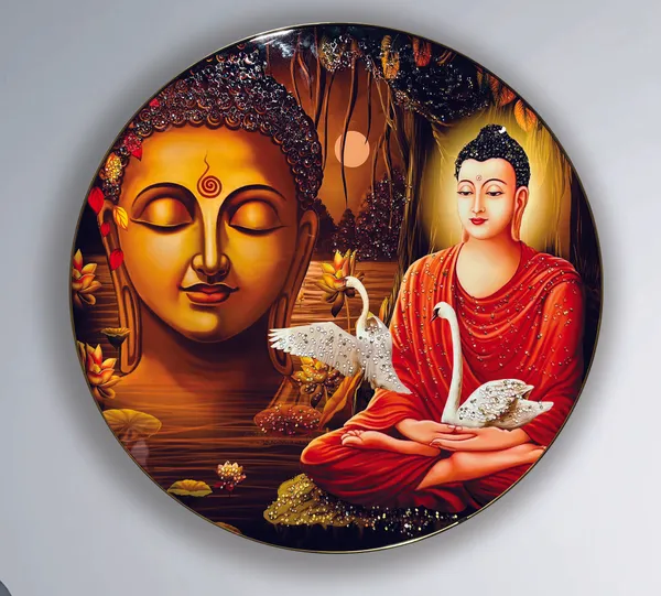 Large_Round_Buddha_Crystal_Embossed_Wall_Art_Painting_For_Home_Decor_Living_Room_Wall_Decoration
