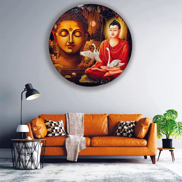Large_Round_Buddha_Crystal_Embossed_Wall_Art_Painting_For_Home_Decor_Living_Room_Wall_Decoration
