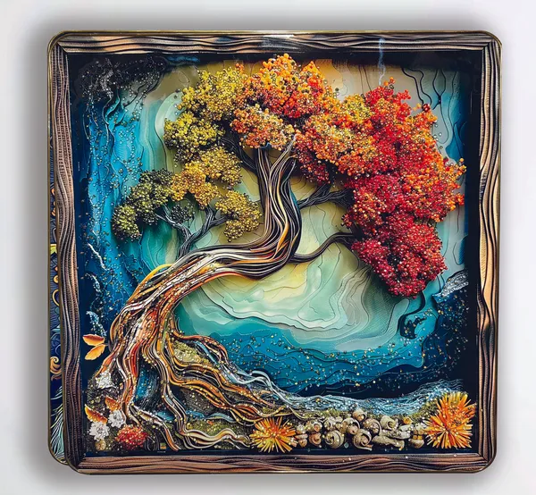 Large_Round_Nature_Crystal_Embossed_Wall_Art_Painting_For_Home_Decor_Living_Room_Wall_Decoration