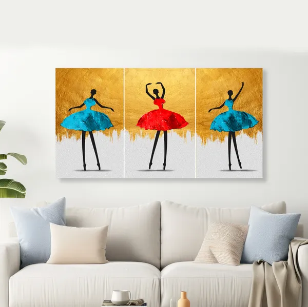 Classic_Dancing_African_Lady_Canvas_Wall_Painting_For_Home_Decor_Living_Room_Wall_Decoration_Fitted_With_Wooden_Frame