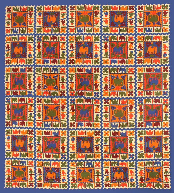 Rajasthani_Jaipuri_Traditional_Double_Bedsheet_with_2_Pillow_Cover_(Orange)