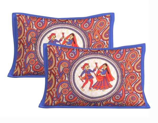 Rajasthani_Jaipuri_Traditional_Queen_Bedsheet_with_2_Pillow_Cover_(Orange)