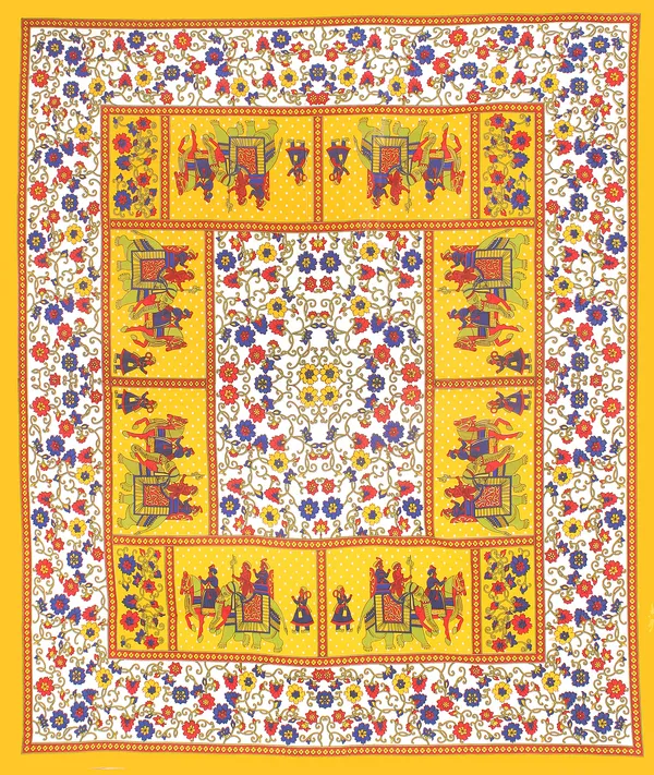 Rajasthani_Jaipuri_Traditional_Double_Bedsheet_with_2_Pillow_Cover_(Yellow)