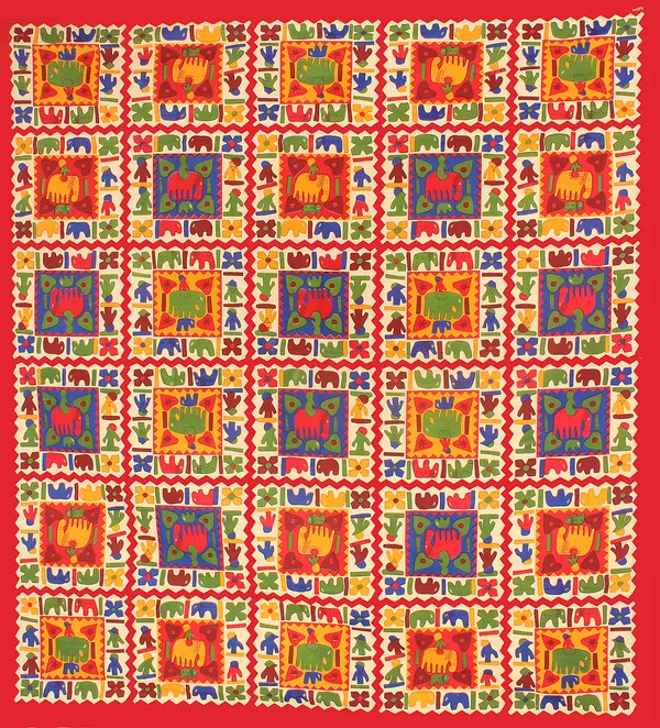 Rajasthani_Jaipuri_Traditional_Double_Bedsheet_with_2_Pillow_Cover_(Oange)