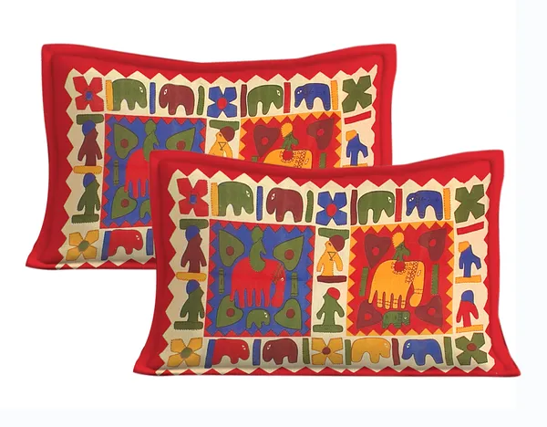 Rajasthani_Jaipuri_Traditional_Double_Bedsheet_with_2_Pillow_Cover_(Oange)