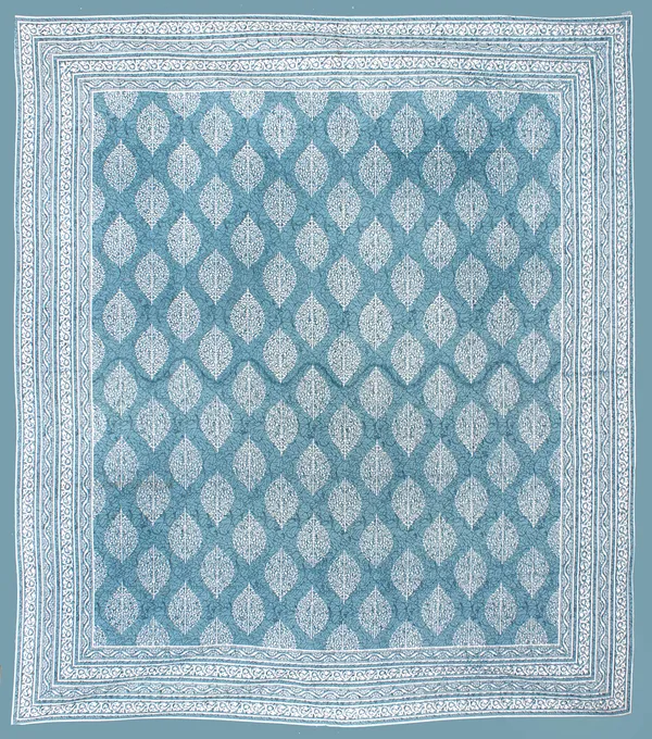 Rajasthani_Jaipuri_Traditional_Double_Bedsheet_with_2_Pillow_Cover_(Sky_Blue)