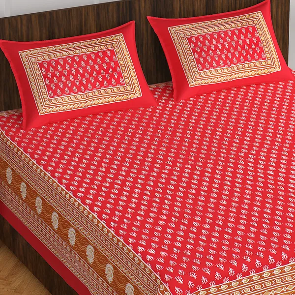 Rajasthani_Jaipuri_Traditional_Double_Bedsheet_with_2_Pillow_Cover_(RED)