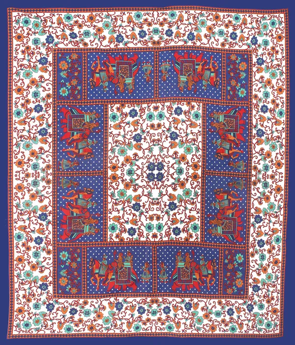 Rajasthani_Jaipuri_Traditional_Double_Bedsheet_with_2_Pillow_Cover_(White_&_Blue)