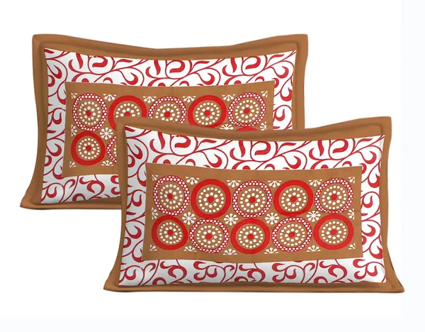 Rajasthani_Jaipuri_Traditional_Double_Bedsheet_with_2_Pillow_Cover_(White_&_Orange)