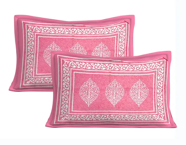 Rajasthani_Jaipuri_Traditional_Double_Bedsheet_with_2_Pillow_Cover_(Pink_&_white)