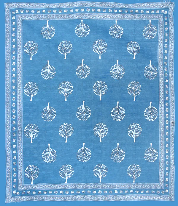 Rajasthani_Jaipuri_Traditional_Double_Bedsheet_with_2_Pillow_Cover_(Blue)