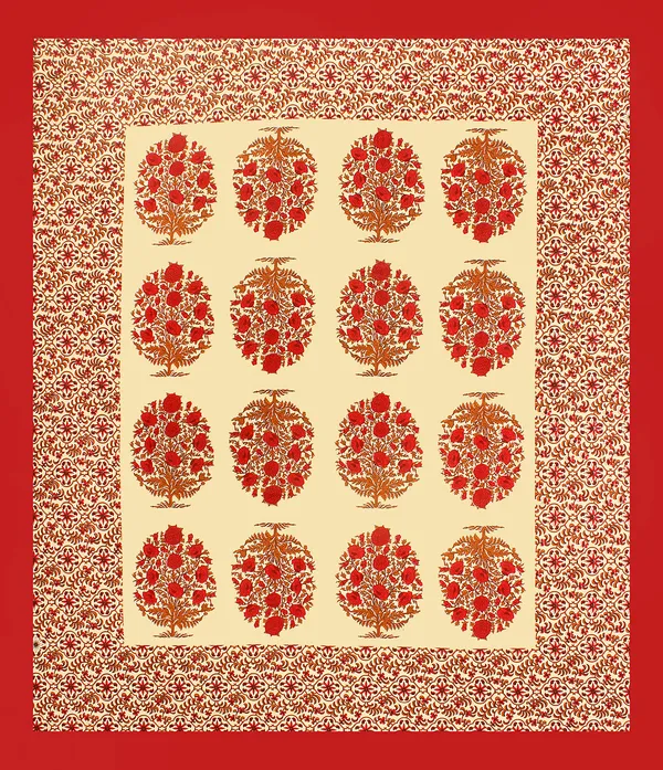 Rajasthani_Jaipuri_Traditional_Double_Bedsheet_with_2_Pillow_Cover_(Red_&_Cream)