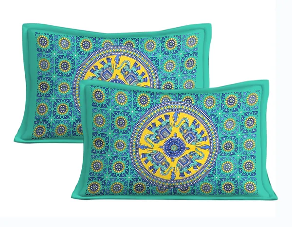 Rajasthani_Jaipuri_Traditional_Double_Bedsheet_with_2_Pillow_Cover_(Sky_Blue)