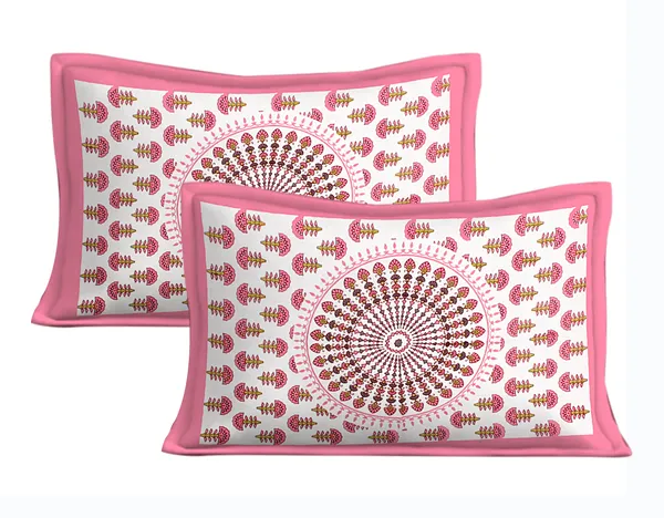 Rajasthani_Jaipuri_Traditional_Double_Bedsheet_with_2_Pillow_Cover_(Pink)