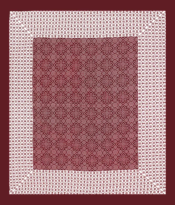 Rajasthani_Jaipuri_Traditional_Double_Bedsheet_with_2_Pillow_Cover_(Maroon_&_White)