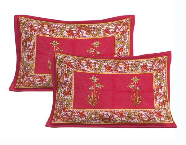 Rajasthani_Jaipuri_Traditional_Queen_Bedsheet_with_2_Pillow_Cover_(White_&_Red)