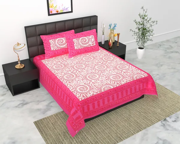 Rajasthani_Jaipuri_Traditional_Queen_Bedsheet_with_2_Pillow_Cover_(Pink)