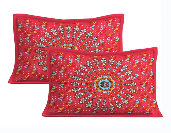 Rajasthani_Jaipuri_Traditional_Queen_Bedsheet_with_2_Pillow_Cover_(Red)
