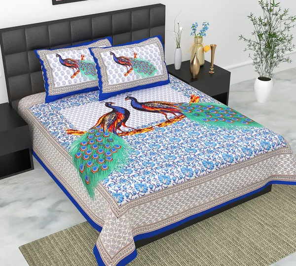 Rajasthani_Jaipuri_Traditional_Queen_Bedsheet_with_2_Pillow_Cover_(White_&_Blue)
