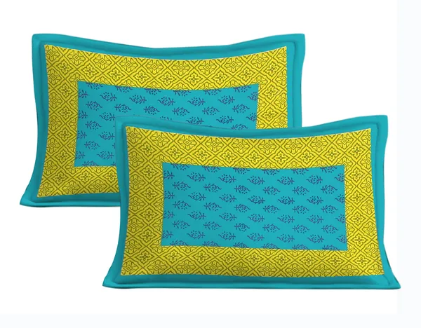 Rajasthani_Jaipuri_Traditional_Queen_Bedsheet_with_2_Pillow_Cover_(Blue_&_Green)