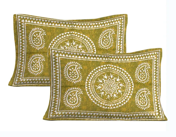 Rajasthani_Jaipuri_Traditional_Queen_Bedsheet_with_2_Pillow_Cover_(Green)