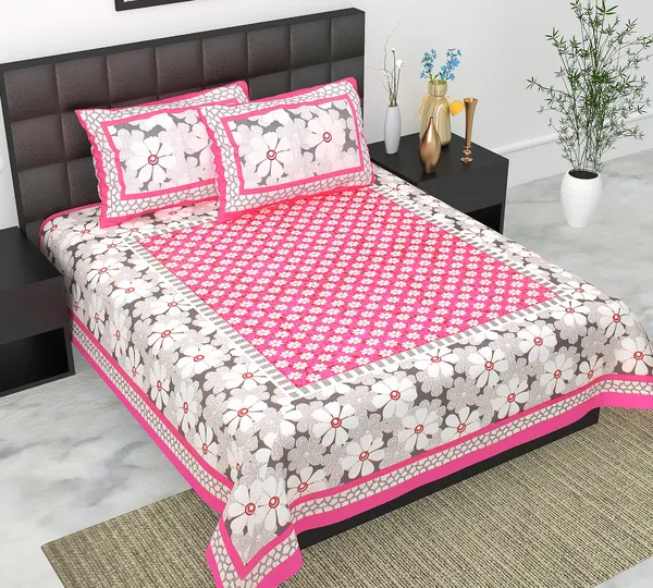 Rajasthani_Jaipuri_Traditional_Queen_Bedsheet_with_2_Pillow_Cover_(Pink_&_White)