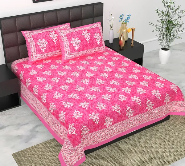 Rajasthani_Jaipuri_Traditional_Queen_Bedsheet_with_2_Pillow_Cover_(Pink)