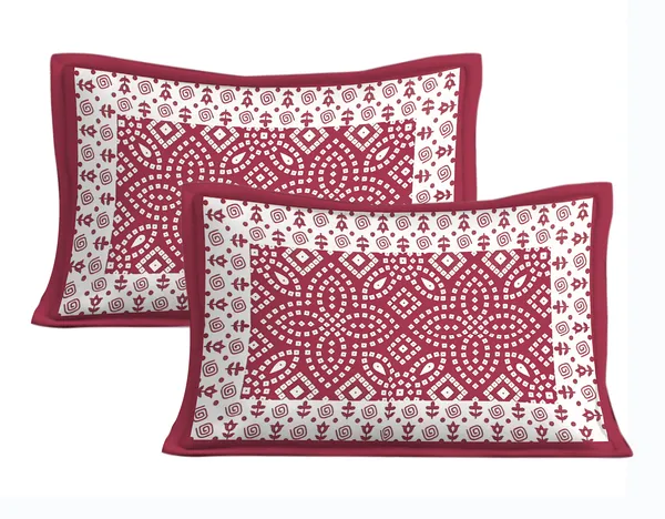 Rajasthani_Jaipuri_Traditional_Queen_Bedsheet_with_2_Pillow_Cover_(White_&_Maroon)
