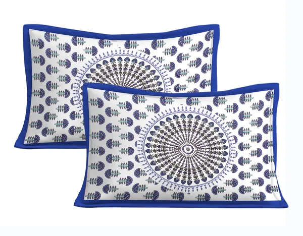 Rajasthani_Jaipuri_Traditional_Queen_Bedsheet_with_2_Pillow_Cover_(White_&_Blue)