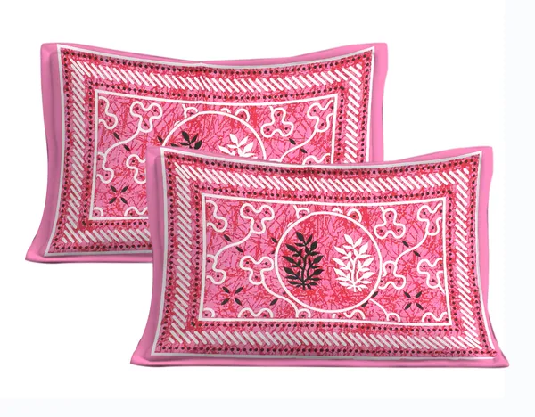 Rajasthani_Jaipuri_Traditional_Queen_Bedsheet_with_2_Pillow_Cover_(Pink)
