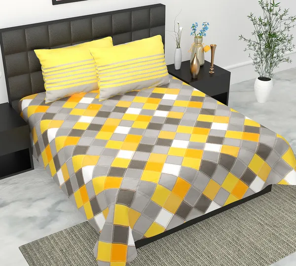 Rajasthani_Jaipuri_Traditional_Queen_Bedsheet_with_2_Pillow_Cover_(Yellow_&_Grey)