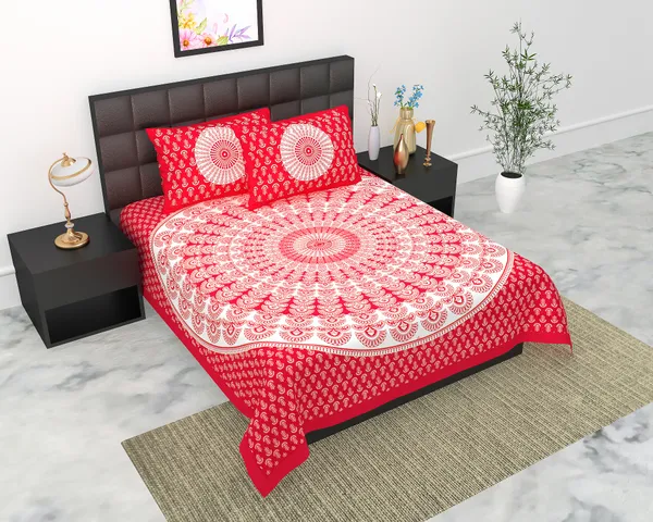 Rajasthani_Jaipuri_Traditional_Queen_Bedsheet_with_2_Pillow_Cover_(Red)