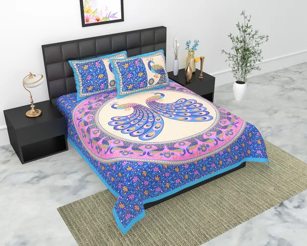 Rajasthani_Jaipuri_Traditional_Queen_Bedsheet_with_2_Pillow_Cover_(Blue)