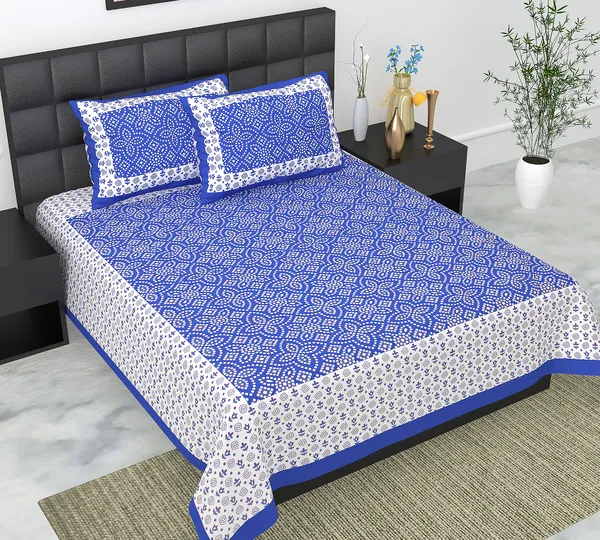 Rajasthani_Jaipuri_Traditional_Queen_Bedsheet_with_2_Pillow_Cover_(White_&_Blue)