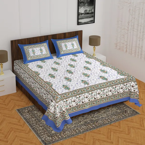 Rajasthani_Jaipuri_Traditional_Queen_Bedsheet_with_2_Pillow_Cover_(Pink_Color)
