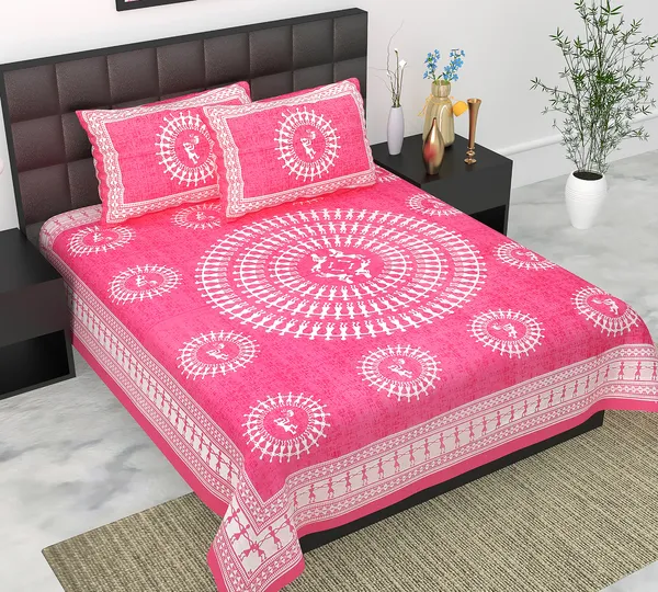 Rajasthani_Jaipuri_Traditional_Queen_Bedsheet_with_2_Pillow_Cover_(Pink)