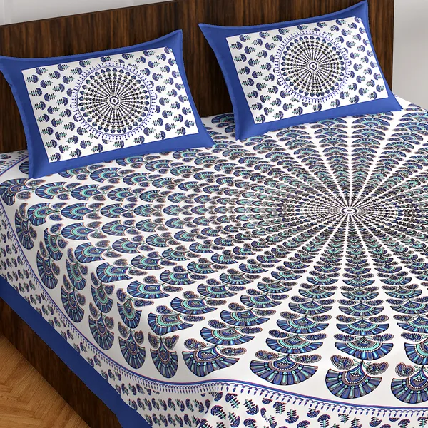 Rajasthani_Jaipuri_Traditional_Double_Bedsheet_with_2_Pillow_Cover_(Multicolor)