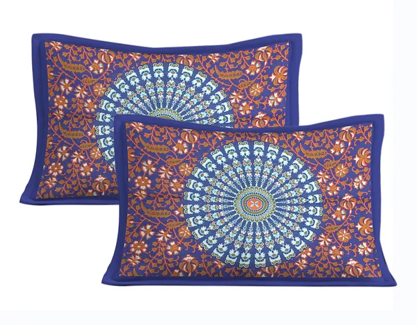 Rajasthani_Jaipuri_Traditional_Queen_Bedsheet_with_2_Pillow_Cover_(Brown)