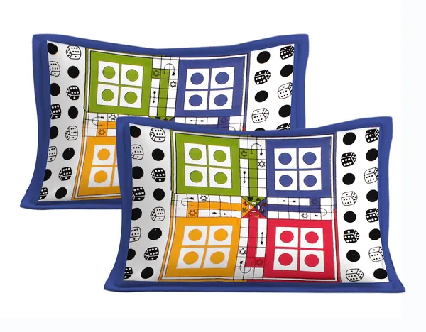 Rajasthani_Jaipuri_Traditional_Double_Bedsheet_with_2_Pillow_Cover_(Blue_&_Green)