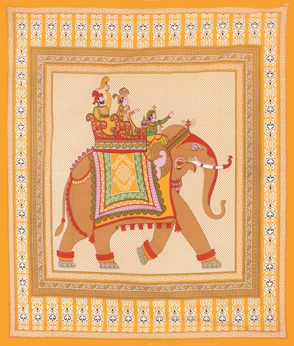 Rajasthani_Jaipuri_Traditional_Queen_Bedsheet_with_2_Pillow_Cover_(Orange)