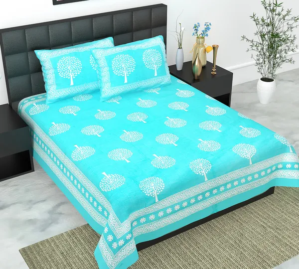 Rajasthani_Jaipuri_Traditional_Double_Bedsheet_with_2_Pillow_Cover_(Aquatic_Blue)