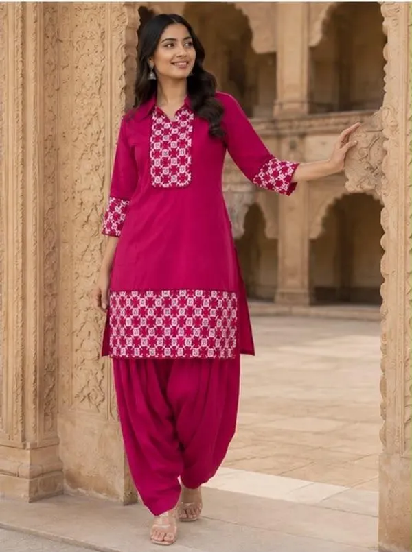 Fateh_Enterprises_Premium_Cotton_Kurti_Salwar_Set