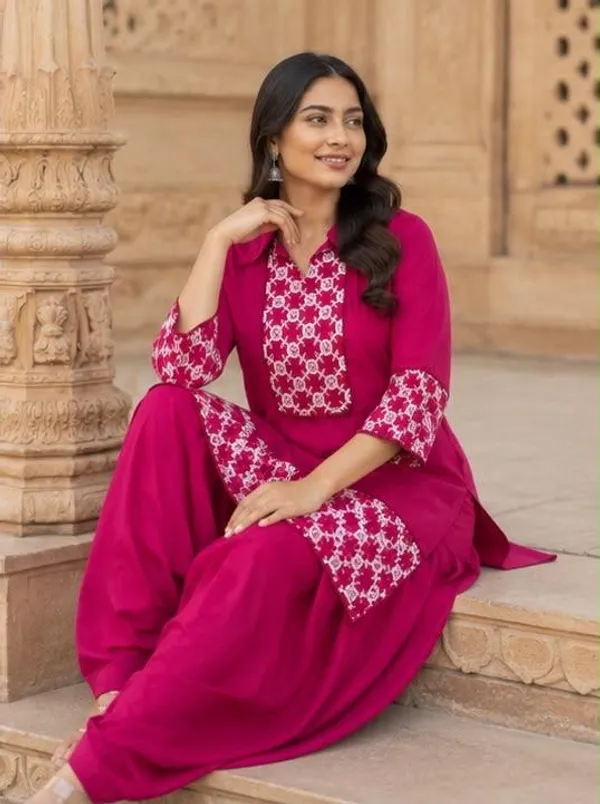 Fateh_Enterprises_Premium_Cotton_Kurti_Salwar_Set