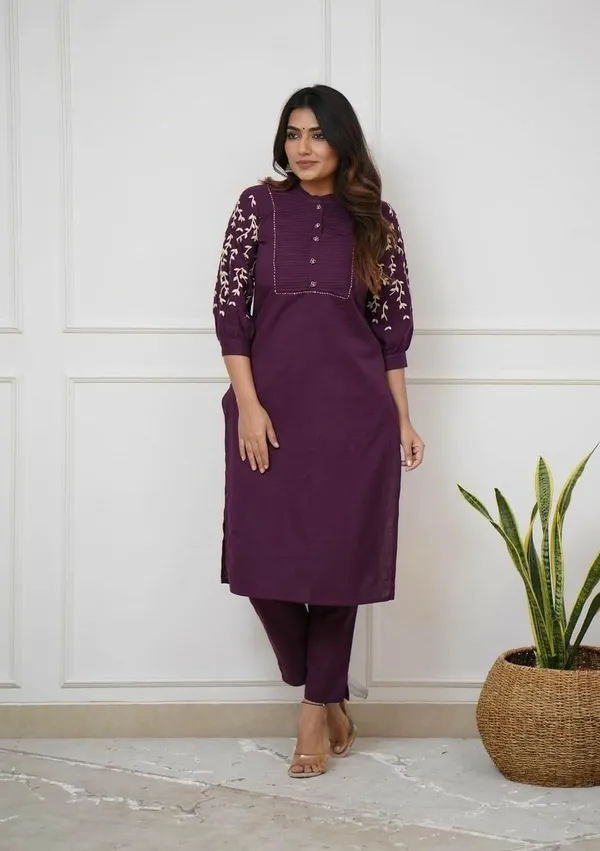 Fateh_Enterprises_Premium_Rayon_Kurti_Pant_Set