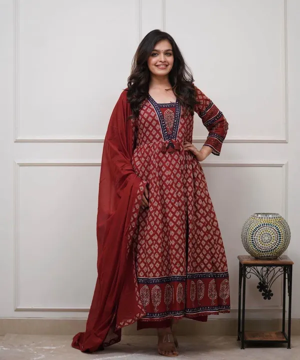Fateh_Enterprises_Premium_Cotton_Ethnic_Anarkali_Set