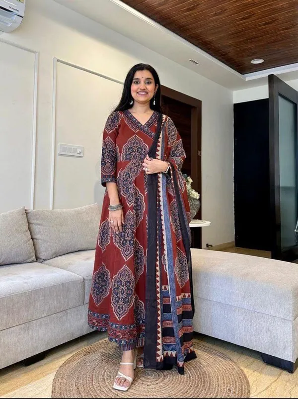 Premium_Cotton_Anarkali_Suit_Set