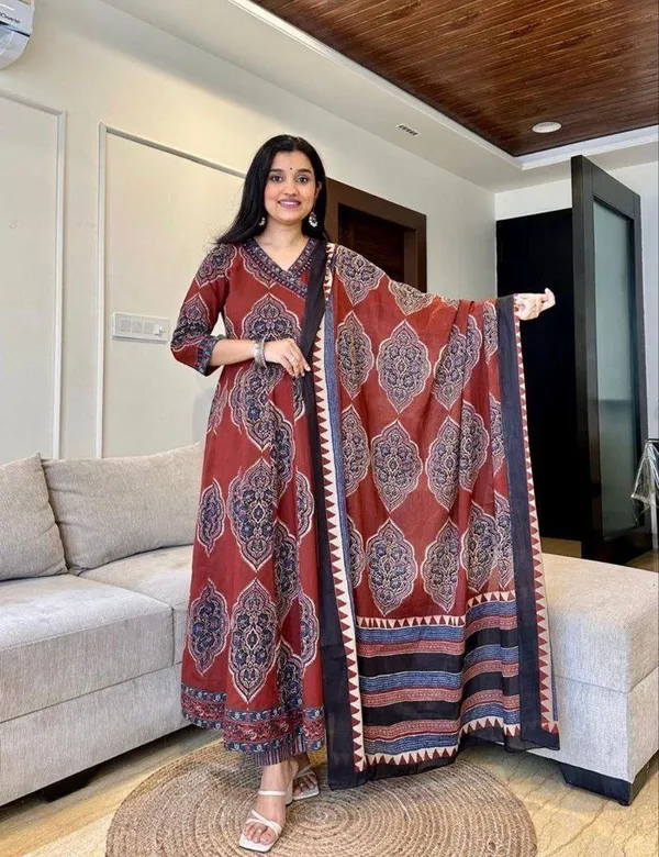Premium_Cotton_Anarkali_Suit_Set