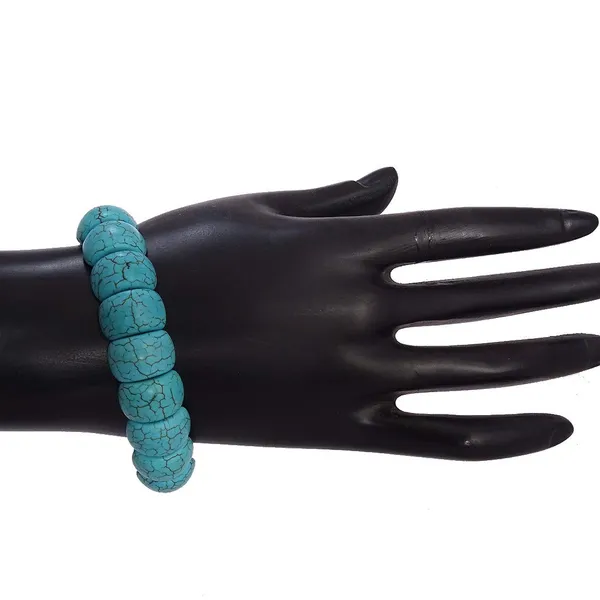 Sky_Blue_Stone_Stone_Bracelet_For_Unisex