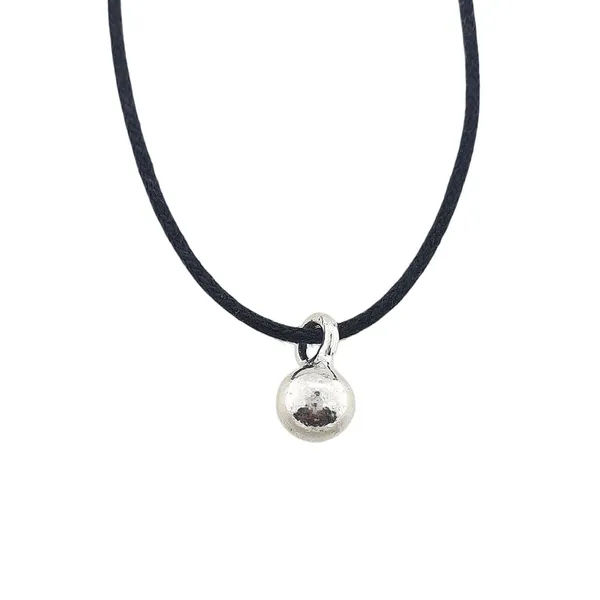 Silver_Round_Ball_Pendant_For_Unisex