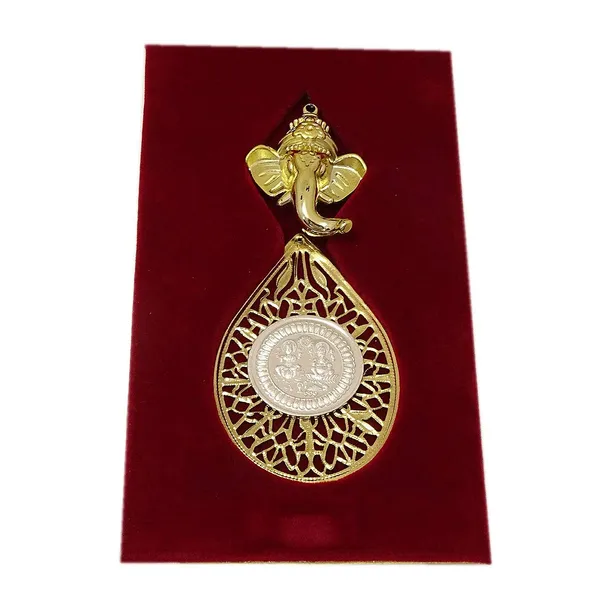 Silver_Laxmi_Ganesh_Coin_For_Pooja_Item